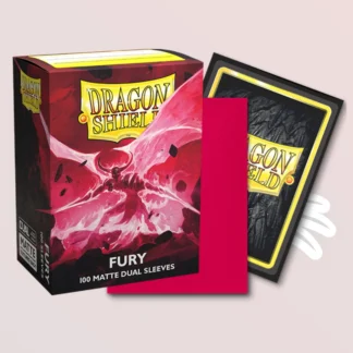 Dragon Shield - Sleeves - Taille standard - Dual Matte - x100 - Fury
