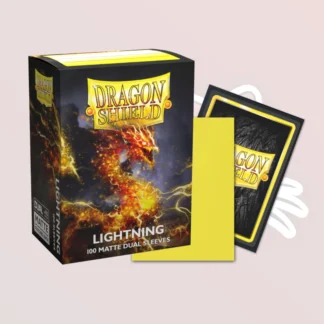 Dragon Shield - Sleeves - Taille standard - Dual Matte - x100 - Lightning