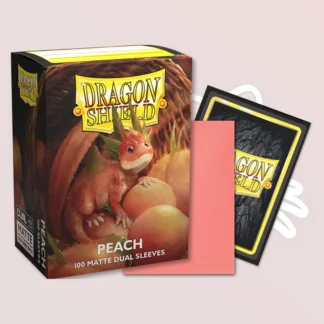 Dragon Shield - Sleeves - Taille standard - Dual Matte - x100 - Peach