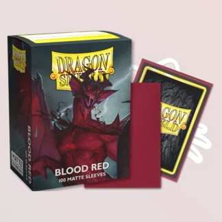 Dragon Shield - Sleeves - Taille standard - Matte - x100 - Blood Red