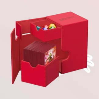 Ultimate Guard - Flip'n'Tray 100+ XenoSkin Monocolor - Rouge
