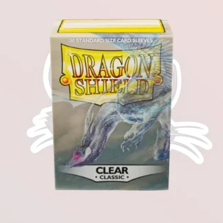 Dragon Shield - Sleeves - Taille standard - Classic - x100 - Clear