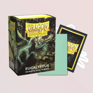 Dragon Shield - Sleeves - Taille standard - Dual Matte - x100 - Eucalyptus
