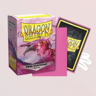 Dragon Shield - Sleeves - Taille standard - Matte - x100 - Pink Diamond