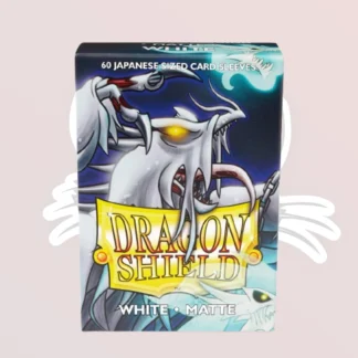 Dragon Shield - Sleeves - Taille japonaise - Matte - x60 - White