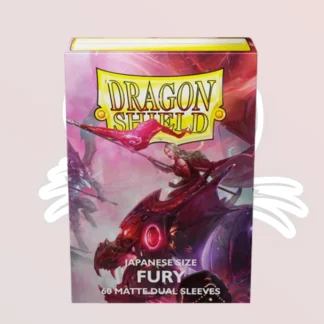 Dragon Shield - Sleeves - Taille japonaise - Dual Matte - x60 - Fury