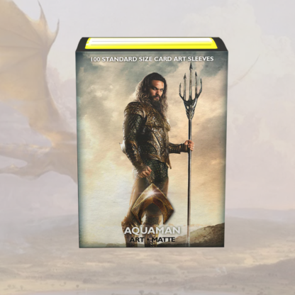 Dragon Shield - 100 protège-cartes Standard Art - Justice League - Aquaman