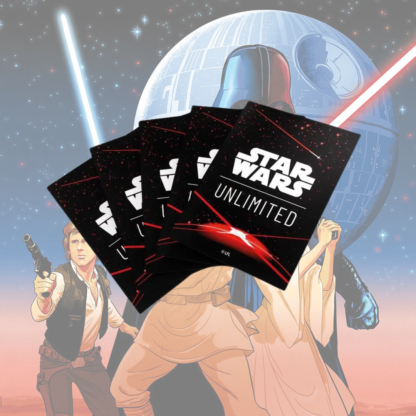 GameGenic - Star Wars : Unlimited - Sleeves - Space Red