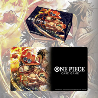 One Piece - Tapis de jeu et Boîte de rangement - Portgas.D.Ace