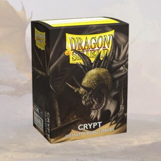 Dragon Shield - 100 protège-cartes standard Dual Mat - Crypt