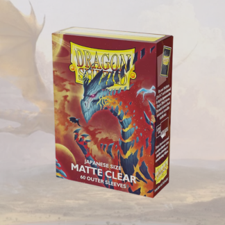 Dragon Shield - 60 protège-cartes Mini Outer Mat - Transparent