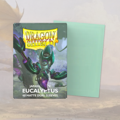 Dragon Shield - 60 protège-cartes Mini Dual Mat - Eucalyptus
