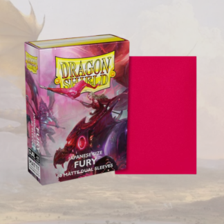 Dragon Shield - 60 protège-cartes Mini Dual Mat - Fury