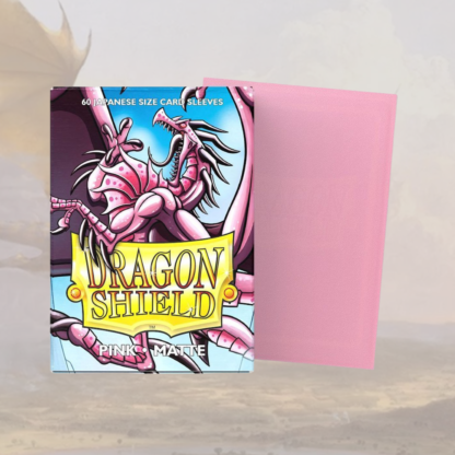 Dragon Shield - 60 protège-cartes Mini : Rose Mat