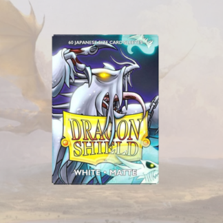 Dragon Shield - 60 protège-cartes Mini Mat - Blanc