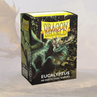 Dragon Shield - 100 protège-cartes standard Dual Mat - Eucalyptus