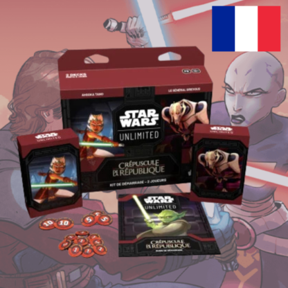 Star Wars : Unlimited - Crépuscule de la République -  Deck de démarrage 2 joueurs  - FR