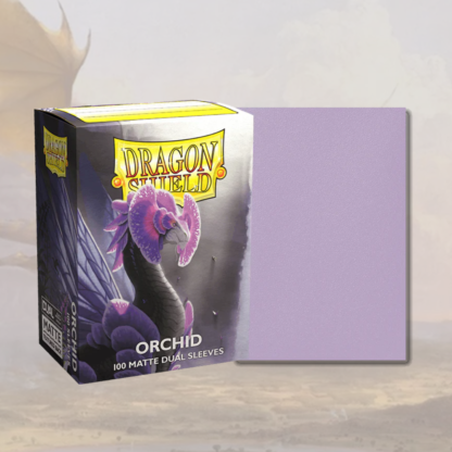 Dragon Shield - 100 protège-cartes standard Dual Mat - Orchid