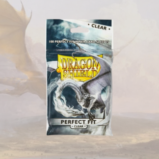 Dragon Shield - 100 protège-cartes Perfect Fit - Standard Transparent