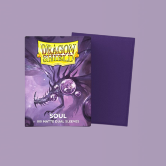 Dragon Shield - 100 protège-cartes standard Dual Mat - Soul