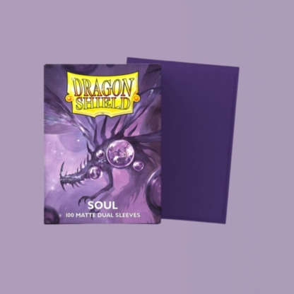 Dragon Shield - 100 protège-cartes standard Dual Mat - Soul