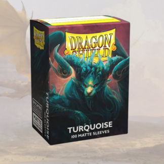 Dragon Shield - 100 protège-cartes standard Mat - Turquoise