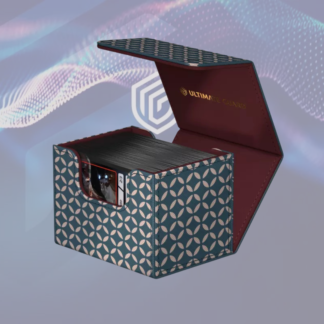 Ultimate Guard - Sidewinder 100+ Xenoskin - Katana : TSJ - Shippou (Bleu / Rouge foncé)