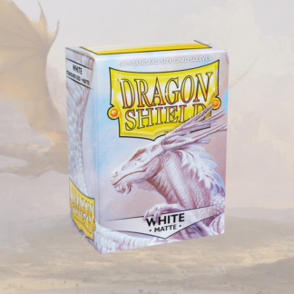Dragon Shield - 100 protège-cartes standard Mat - Blanc