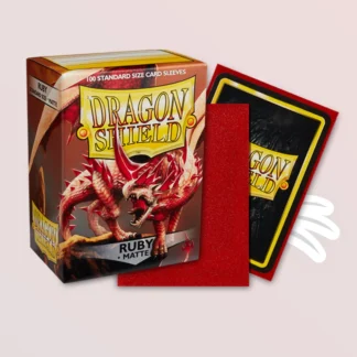 Dragon Shield - Sleeves - Taille standard - Matte - x100 - Ruby