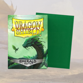 Dragon Shield - 100 protèges cartes Standard Matte - Emerald