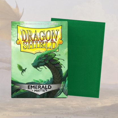 Dragon Shield - 100 protèges cartes Standard Matte - Emerald