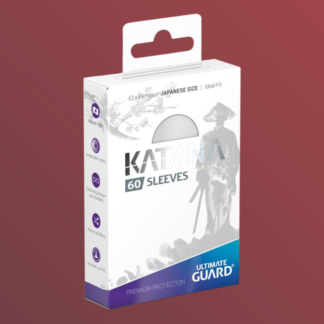 Ultimate Guard - Katana - 60 protège-cartes - Japonaise - Blanc