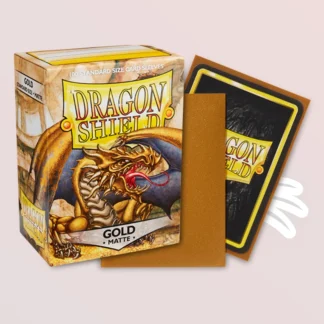 Dragon Shield - Sleeves - Taille standard - Matte - x100 - Gold
