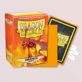 Dragon Shield - Sleeves - Taille standard - Matte - x100 - Orange