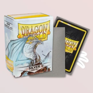 Dragon Shield - Sleeves - Taille standard - Matte - x100 - Silver