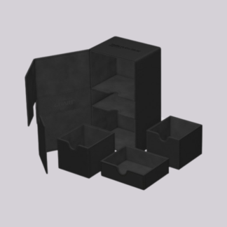 Ultimate Guard - Twin Flip`n`Tray 200+ XenoSkin Monocolor - Noir