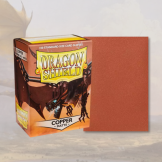 Dragon Shield - 100 protège-cartes standard Mat - Copper