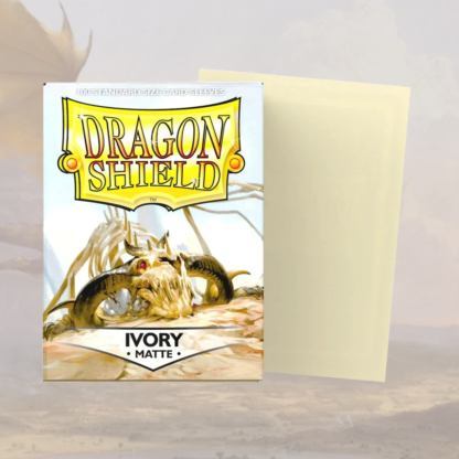 Dragon Shield - 100 protège-cartes standard Mat - Ivory