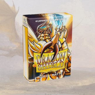 Dragon Shield - 60 protège-cartes Mini : Gold Mat
