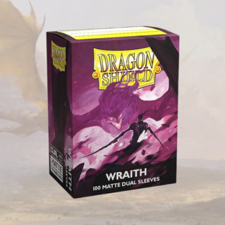 Dragon Shield - 100 protège-cartes standard Dual Mat - Wraith