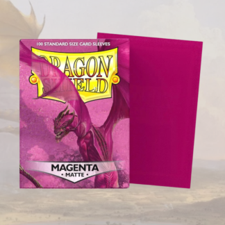 Dragon Shield - 100 protège-cartes standard Mat - Magenta