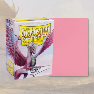 Dragon Shield - 100 protège-cartes standard Mat - Pink