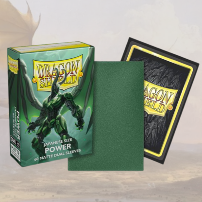 Dragon Shield - 60 protège-cartes Mini Dual Mat - Power