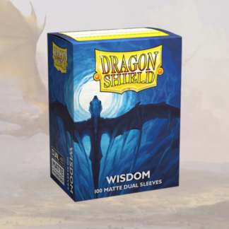 Dragon Shield - 100 protège-cartes standard Dual Mat - Wisdom