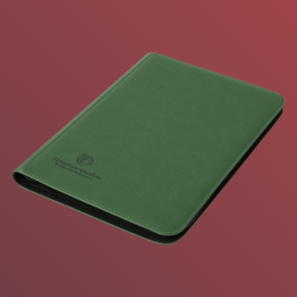 TreasureWise - WiseGuard Zip Binder 9 cases - Vert