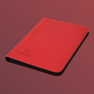 TreasureWise - WiseGuard Zip Binder 9 cases - Rouge