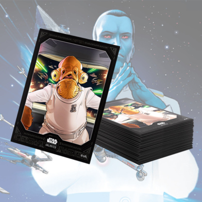 GameGenic - Star Wars : Unlimited - Sleeves - Admiral Ackbar