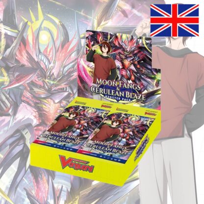 Cardfight!! Vanguard - Display (16 Packs) - VGE-DZ-BT07 - Moon Fangs & Cerulean Blaze