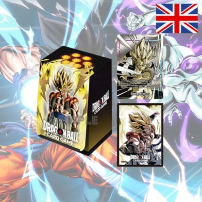 Dragon Ball Fusion World - Card case and card sleeve set 03 - Gogeta
