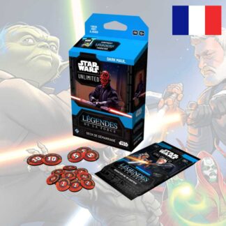 Star Wars : Unlimited -  Deck de démarrage - Légendes de la force - Dark Maul - FR